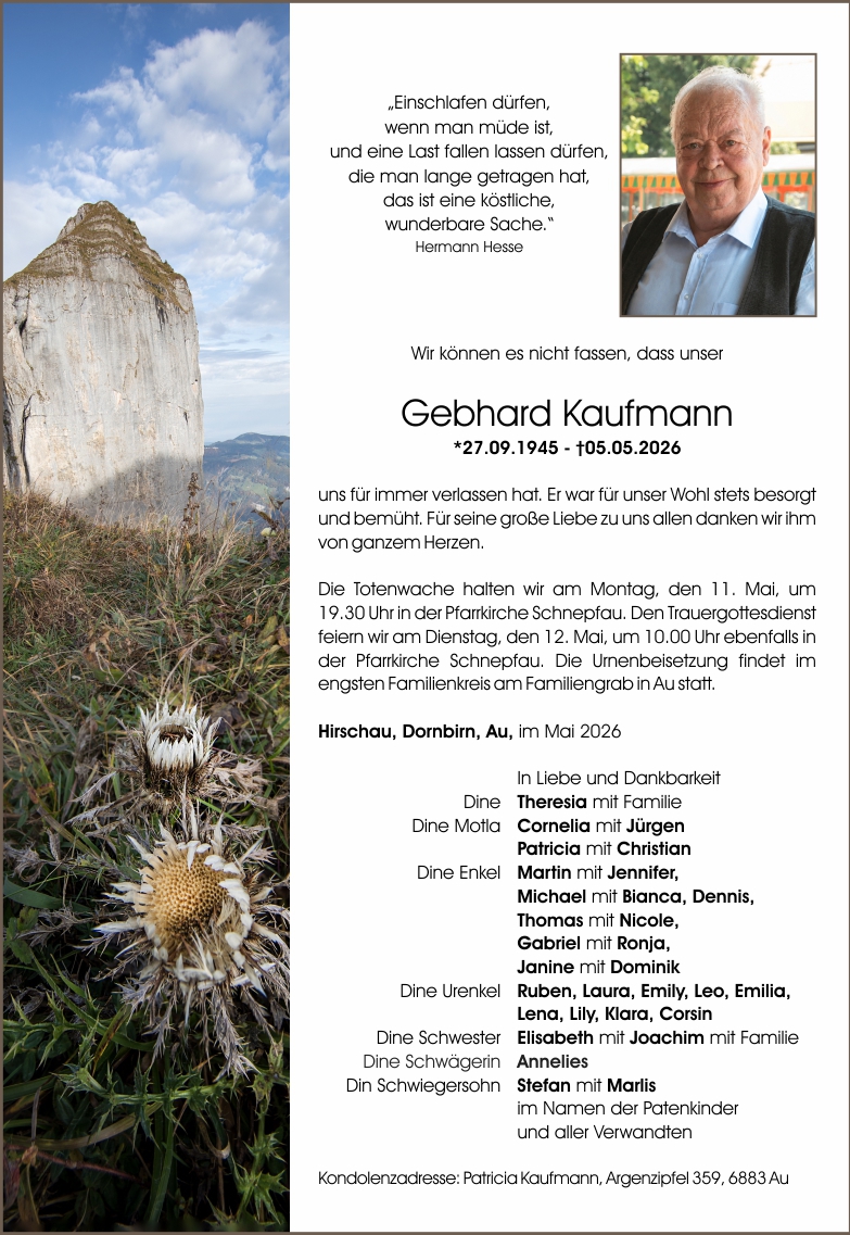 Gebhard Kaufmann